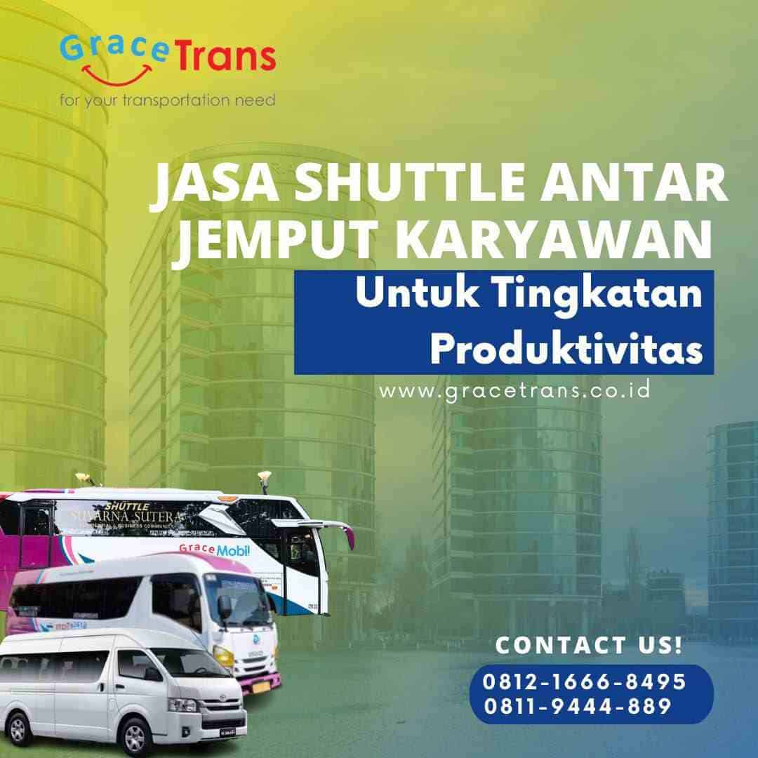 jasa shuttle bus antar karyawan