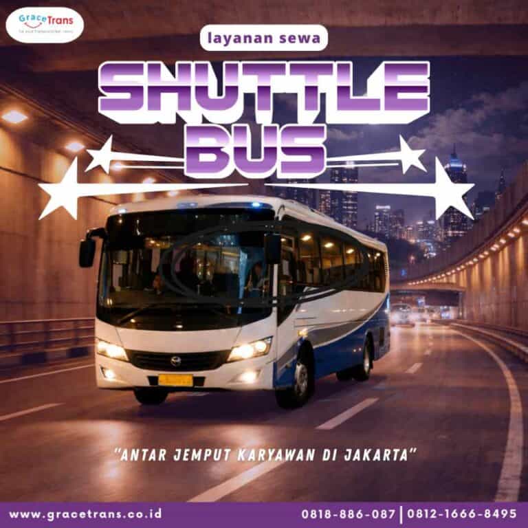 Layanan Sewa Shuttle Bus Antar Jemput Karyawan di Jakarta