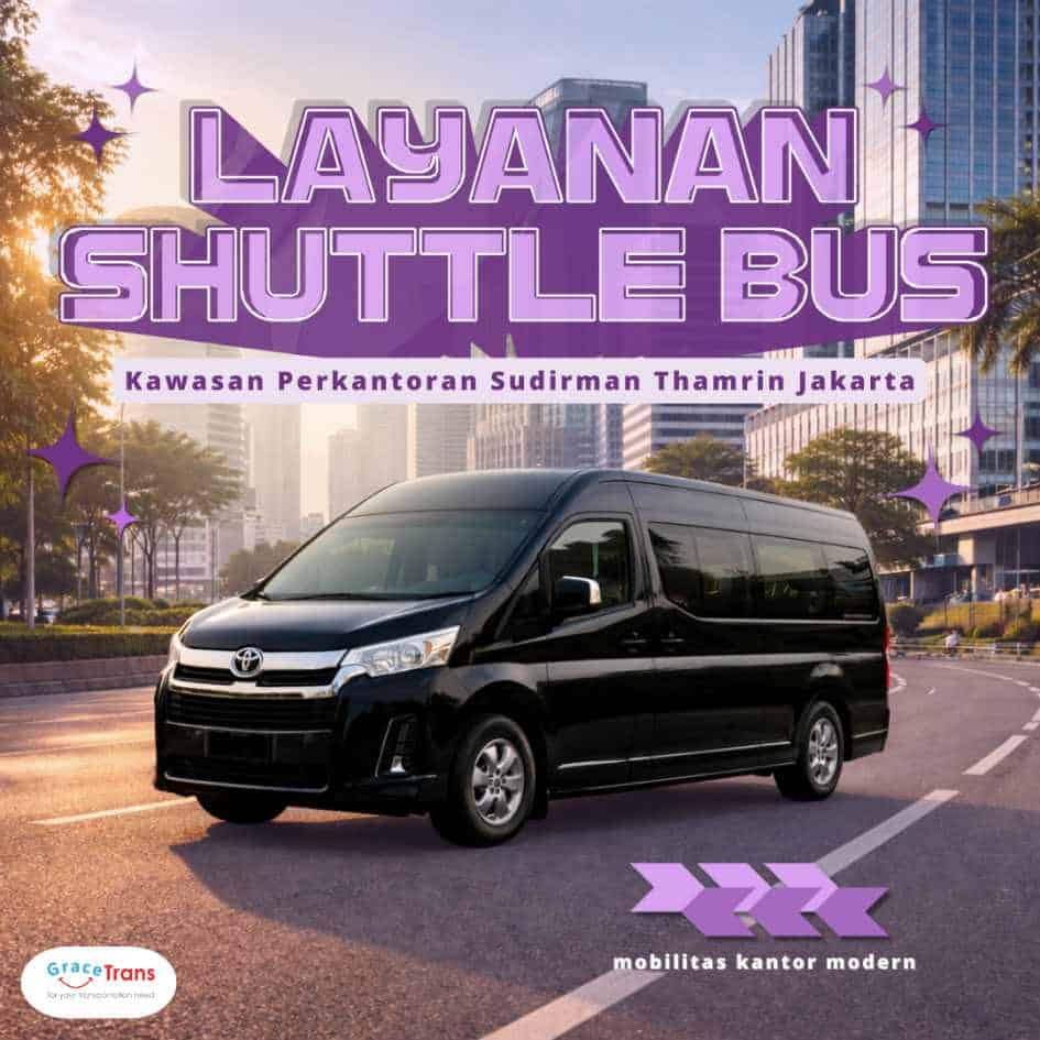 Layanan Shuttle Bus untuk Kawasan Perkantoran Sudirman Thamrin Jakarta