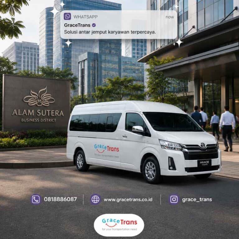 Shuttle karyawan: solusi mobilitas karyawan kawasan Alam Sutera