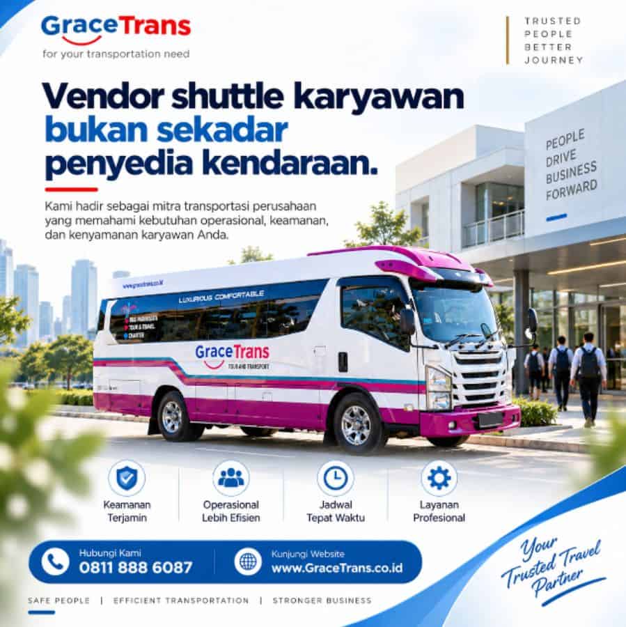 vendor shuttle karyawan