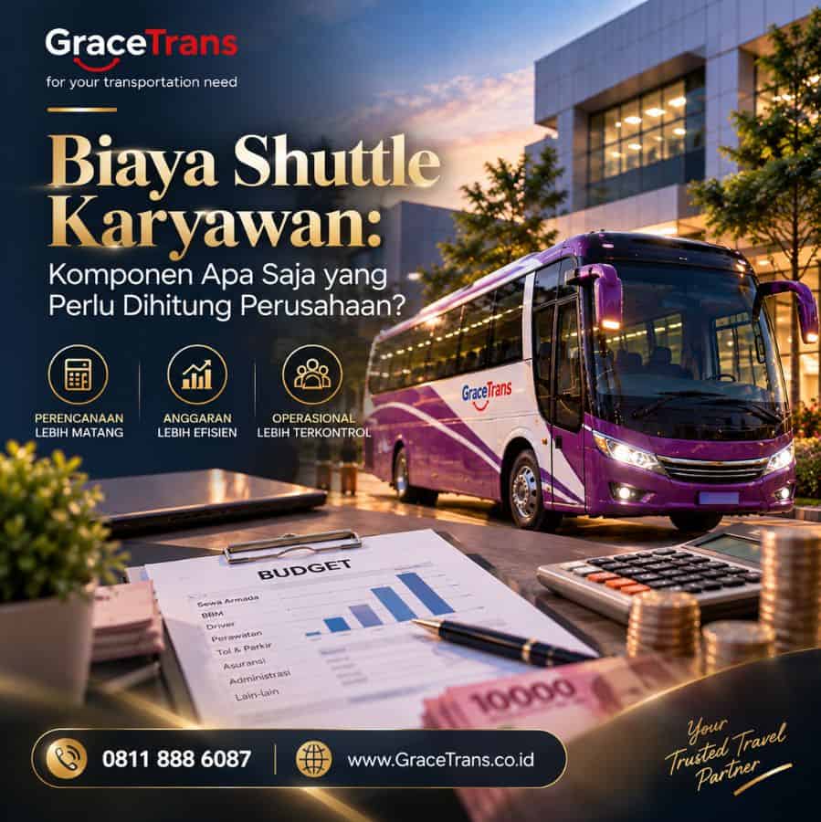 Biaya Shuttle Karyawan: Komponen Apa Saja yang Perlu Dihitung Perusahaan?
