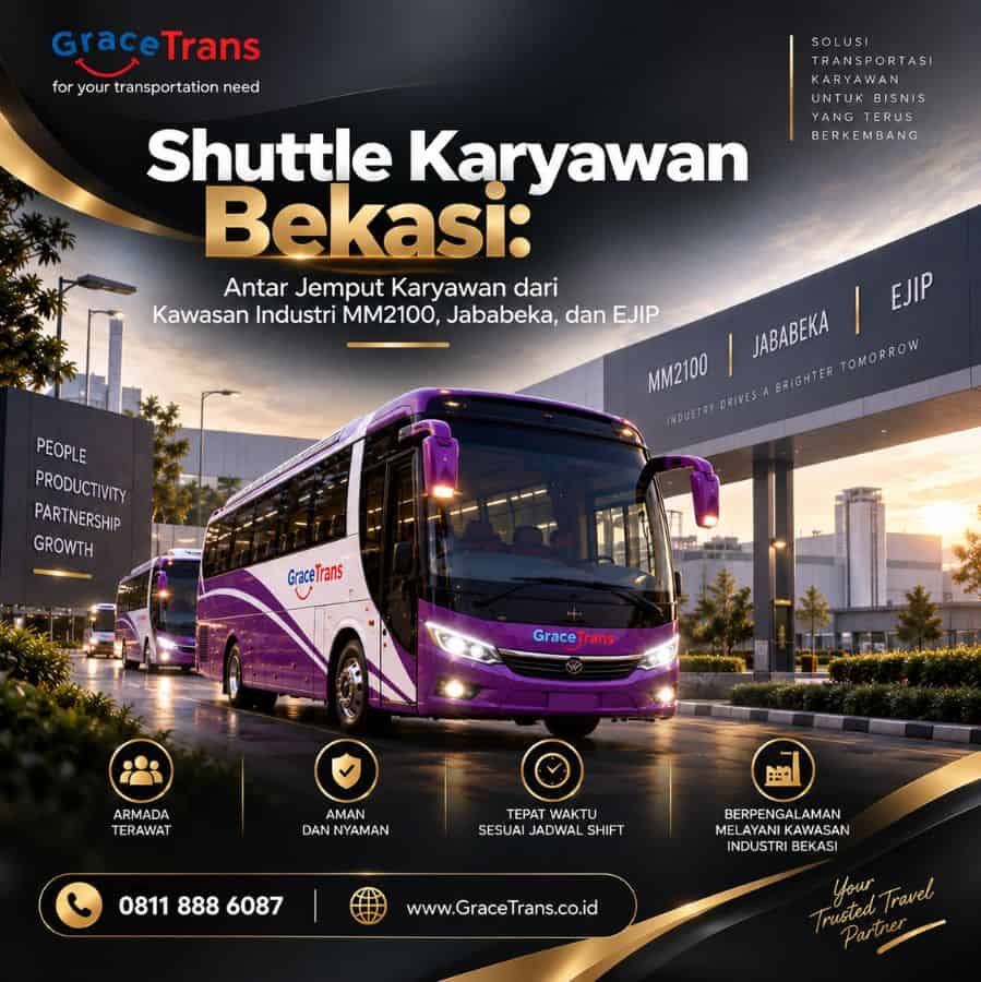 Shuttle Karyawan Bekasi: Antar Jemput Karyawan dari Kawasan Industri Jababeka